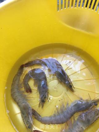 芝麻盐版虾仁沙拉的做法步骤：5