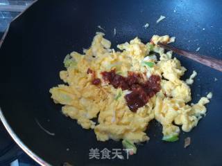 蛋酱菠菜的做法步骤：6