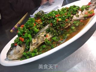 鲜椒过水鱼的做法步骤：3