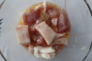 菠萝咕咾肉的做法步骤：1