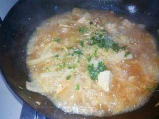 麻辣白菜冻豆腐的做法步骤：12