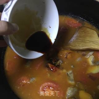 番茄牛腩饭的做法步骤：15