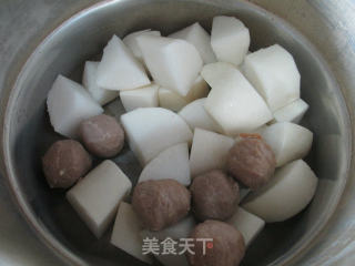 撒尿肉丸萝卜汤的做法步骤：5