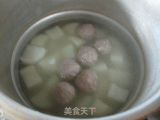 撒尿肉丸萝卜汤的做法步骤：11