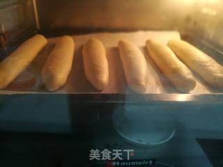 芝葱肉松面包的做法步骤：6