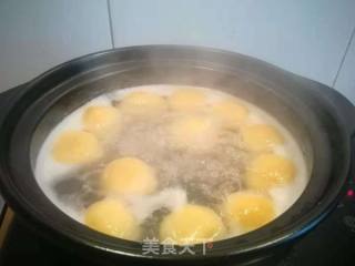南瓜豆沙汤圆的做法步骤：5