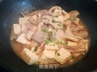 平菇烧豆腐的做法步骤：5