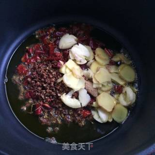 香辣虾饺冒菜的做法步骤：6