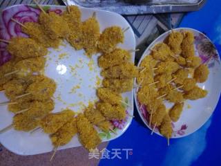 鸡米花的做法步骤：9