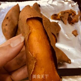 烤红薯的做法步骤：9