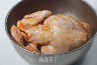 奥尔良烤鸡的做法步骤：2