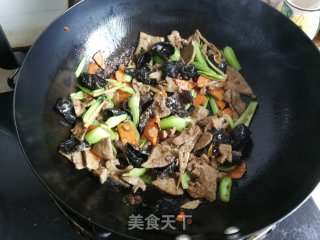 爆炒猪肝的做法步骤：7