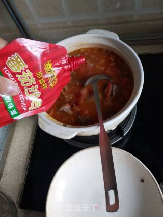 番茄牛腩的做法步骤：10