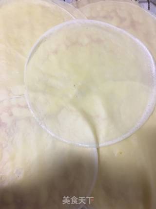 鸡蛋薄饼的做法步骤：9