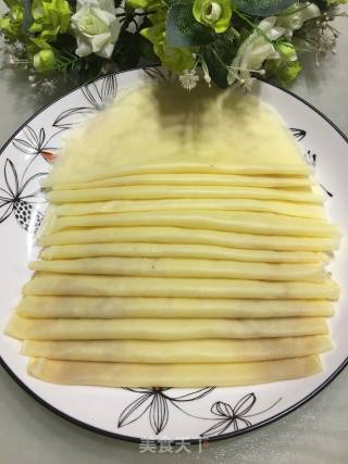 鸡蛋薄饼的做法步骤：10