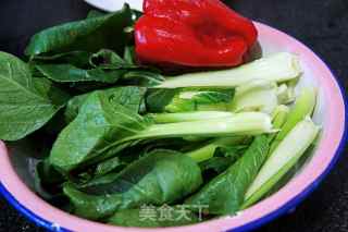 素炒油菜的做法步骤：1