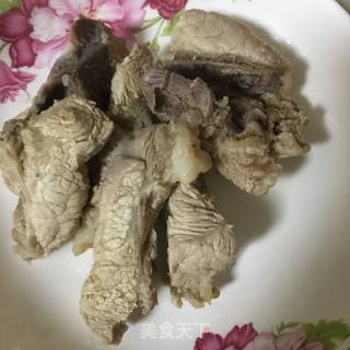 虫草花沙骨汤的做法步骤：5