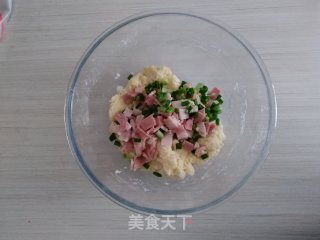 培根香葱咸司康的做法步骤：4