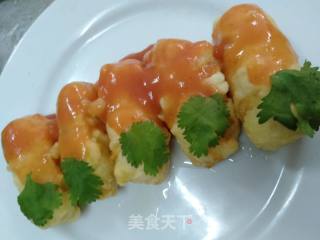 奶香卷的做法步骤：16