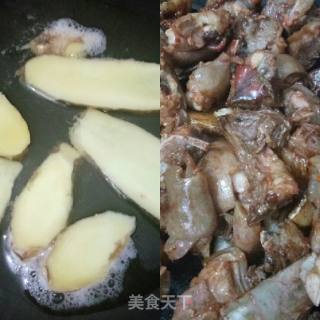 支竹焖羊排的做法步骤：3
