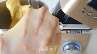 南瓜椰蓉纸杯面包的做法步骤：6