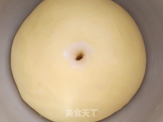 南瓜椰蓉纸杯面包的做法步骤：9