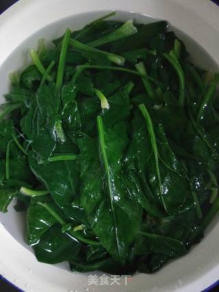 家常糖醋菠菜的做法步骤：4