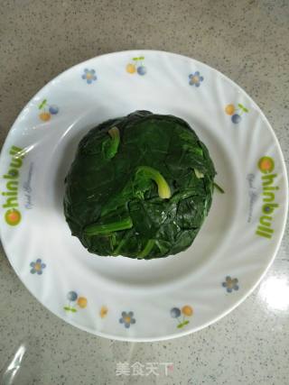 家常糖醋菠菜的做法步骤：5