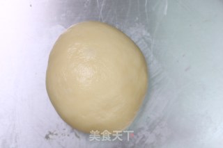 蝶豆花栗子麻薯软欧包的做法步骤：12