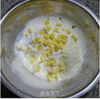 桂花燕麦玛芬的做法步骤：5
