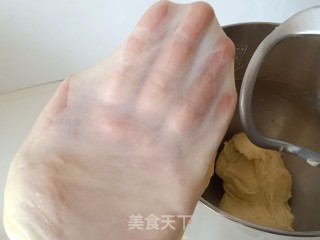 炼奶蜜豆蔓越莓小餐包的做法步骤：4