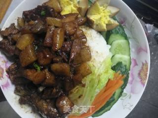 卤肉饭的做法步骤：6