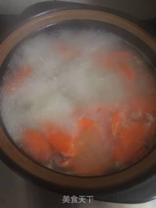 胡萝卜山药排骨汤的做法步骤：8
