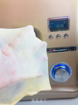 菠萝皮奶酥包的做法步骤：3