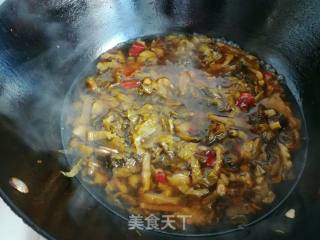 酸菜烩酥肉的做法步骤：10