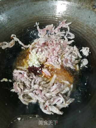 香辣脆美肉丝的做法步骤：4