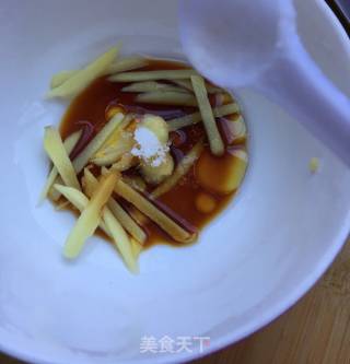 姜丝鲍鱼拌黄瓜的做法步骤：10