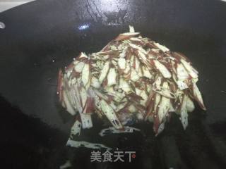 秋葵炒肉的做法步骤：9