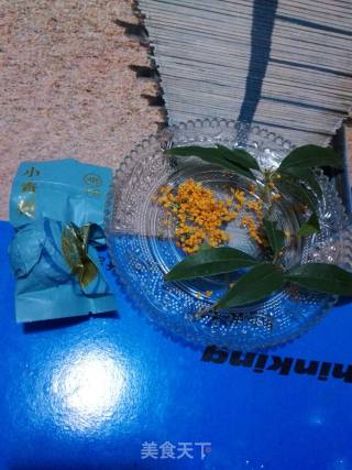 桂花茶的做法步骤：1