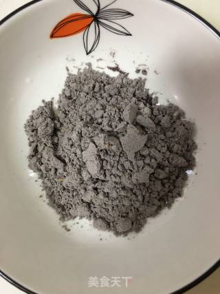 黑芝麻糊的做法步骤：1