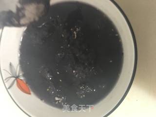 黑芝麻糊的做法步骤：3