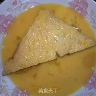 酸黄瓜西多士的做法步骤：11