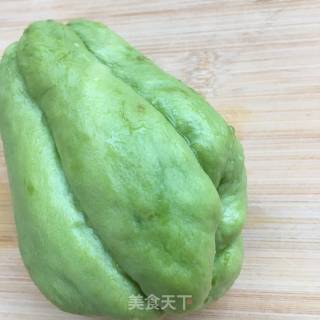 虾头炒佛手瓜的做法步骤：1