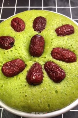 菠菜发糕的做法步骤：9