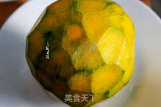 红枣蒸倭瓜的做法步骤：2