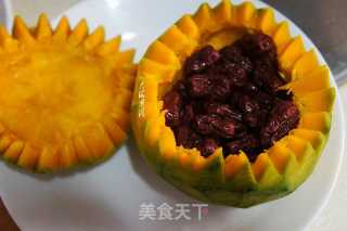 红枣蒸倭瓜的做法步骤：6