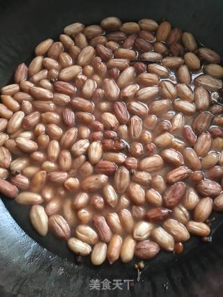 花生拌海带的做法步骤：1