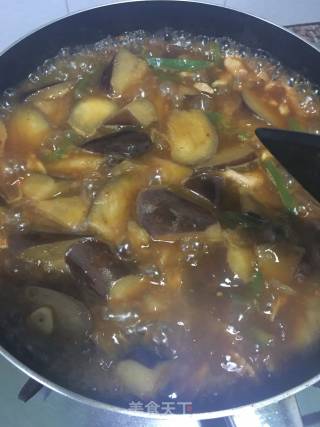 少油版肉丝茄子盖饭的做法步骤：9