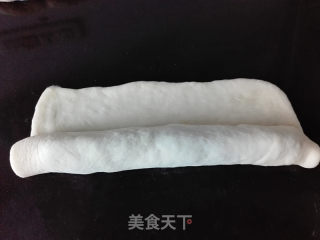 椰香豆沙面包圈的做法步骤：5