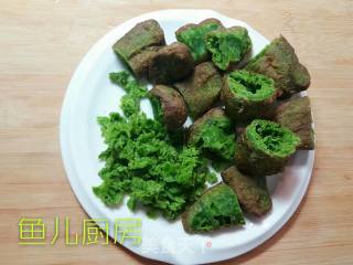 碧波油条菠萝虾──鱼儿厨房私房菜的做法步骤：3